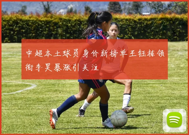 中超本土球员身价新榜单王钰栋领衔李昊暴涨引关注