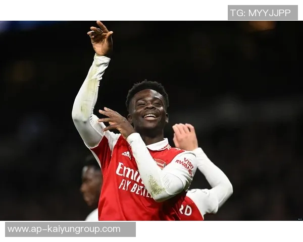 萨卡庆祝英超百球参与里程碑渴望更高成就展现强烈斗志